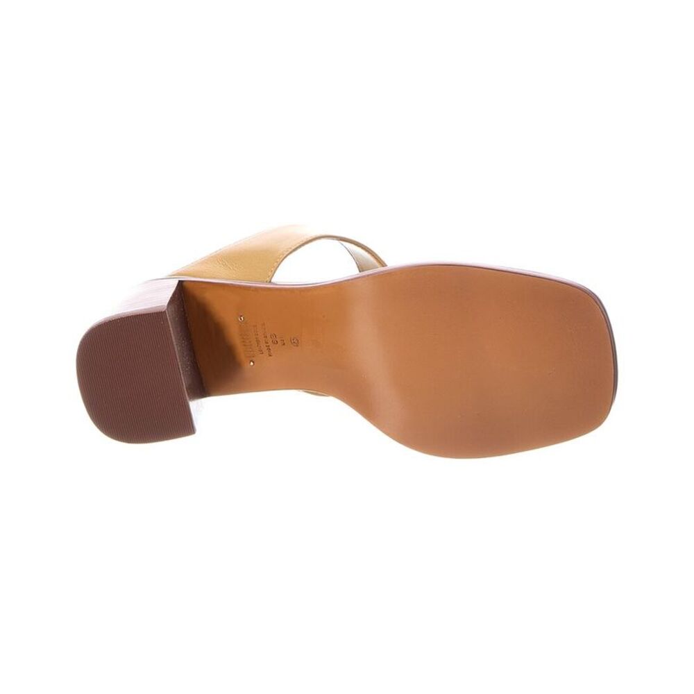 Schutz Bennett Leather Sandal, Brown - Picture 4 of 6